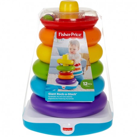 PIRAMIDE 5 ANELLI GIGANTE FISHER PRICE GJW15