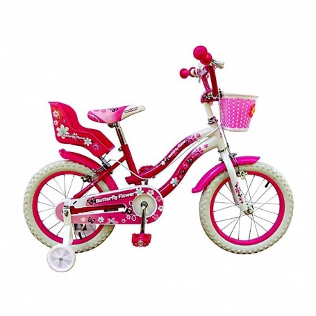 Bicicletta da Bambino Spiderman Ruota 14 Pollici Bici con Rotelle Freni