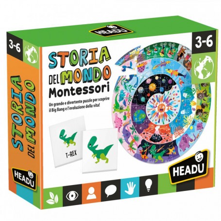 STORIA DEL MONDO MONTESSORI HEADU IT27910 (ITA)