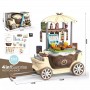 PLAYSET 4 IN 1 TROLLEY FAST FOOD 59 PEZZI DECAR 37382