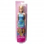 BAMBOLA BARBIE 30 CM BIONDA CON VESTITO AZZURRO MATTEL HGM59