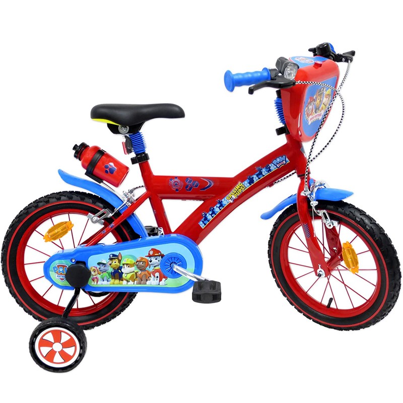 BICICLETTA PER BAMBINI 16 CON PARAFANGHI MARVEL SPIDERMAN VOLARE 2