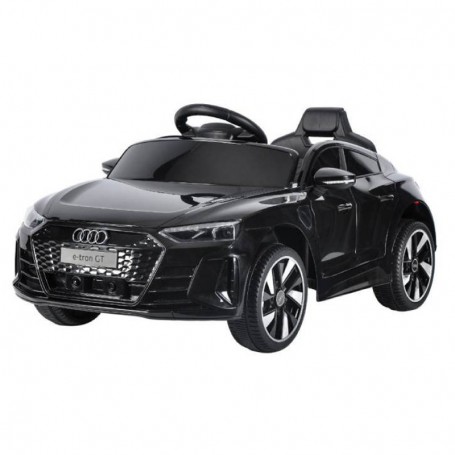 AUTO ELETTRICA PER BAMBINI AUDI ETRON GT MYTHOS NERO 12V CON R/C 2.4 GHZ, MP3, LUCI E SUONI CLB