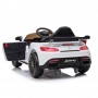 AUTO ELETTRICA PER BAMBINI MERCEDES AMG GTR BIANCA R/C ING. MP3, LED E PORTIERE APRIBILI GVC5455