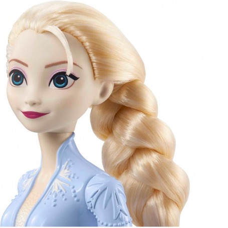 BAMBOLA DISNEY FROZEN 2 ELSA POTERE DEL GHIACCIO CON LUCI MATTEL