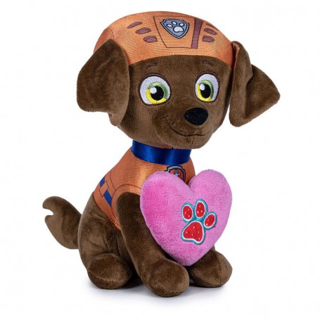 PELUCHE PAW PATROL 20 CM ZUMA CON CUORE PTS 760022320